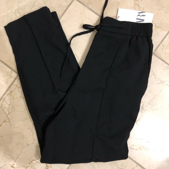 ❌❌SOLD❌❌ZARA | NWT High waisted Black office pants - Picture 2 of 4